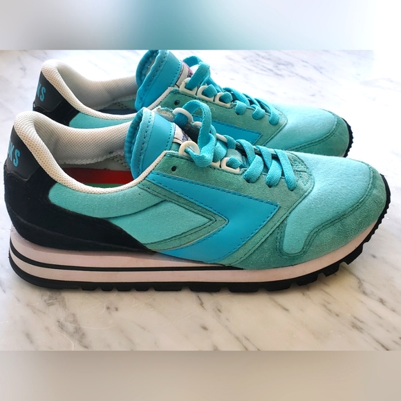 Brooks Shoes Brooks Chariot Retro Shoes Blue Classic Running Shoe